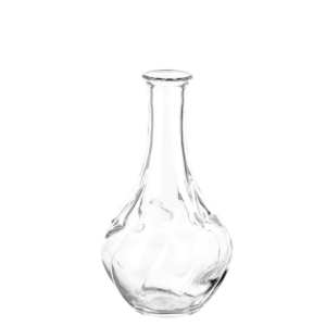 Vase, snoninger glas