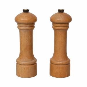 Salt og peberkværnsæt, lyst træ