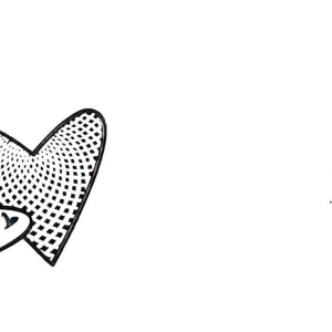 Bordkort til sølvbryllup med sølv hjerter