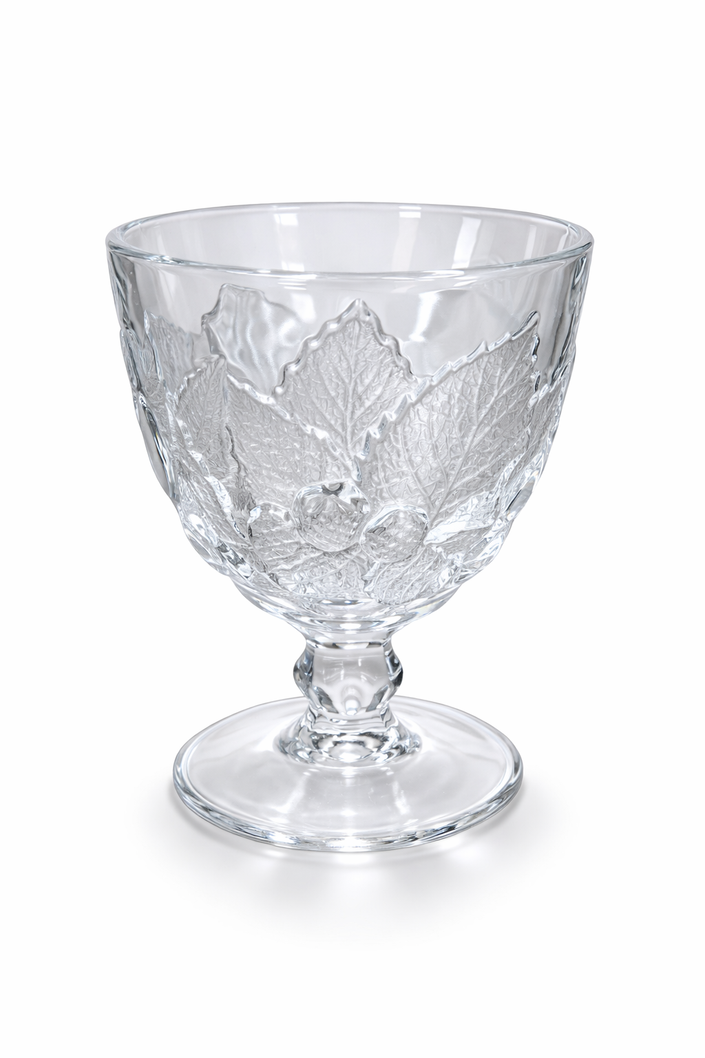 Isdesssertglas m. mønster