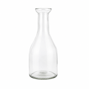 Vase, glas, smal hals